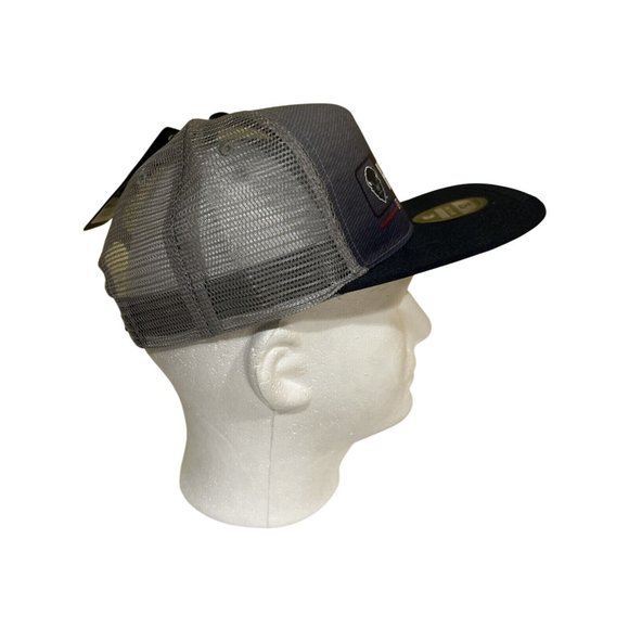 NEW Howard University Bison Colosseum Athletics Navy Mesh Snapback Hat Cap OSFM - Picture 7 of 7